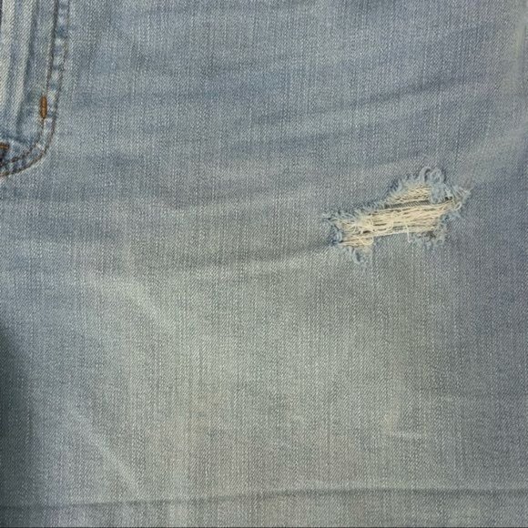 Madewell Womens denim shorts high rise Distressed 34 waist - Picture 8 of 16